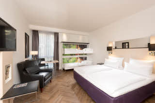 Urheberrecht: vision photos Hotel Scandic Berlin Kurfürstendamm, Hotelzimmer Berlin, Familienzimmer